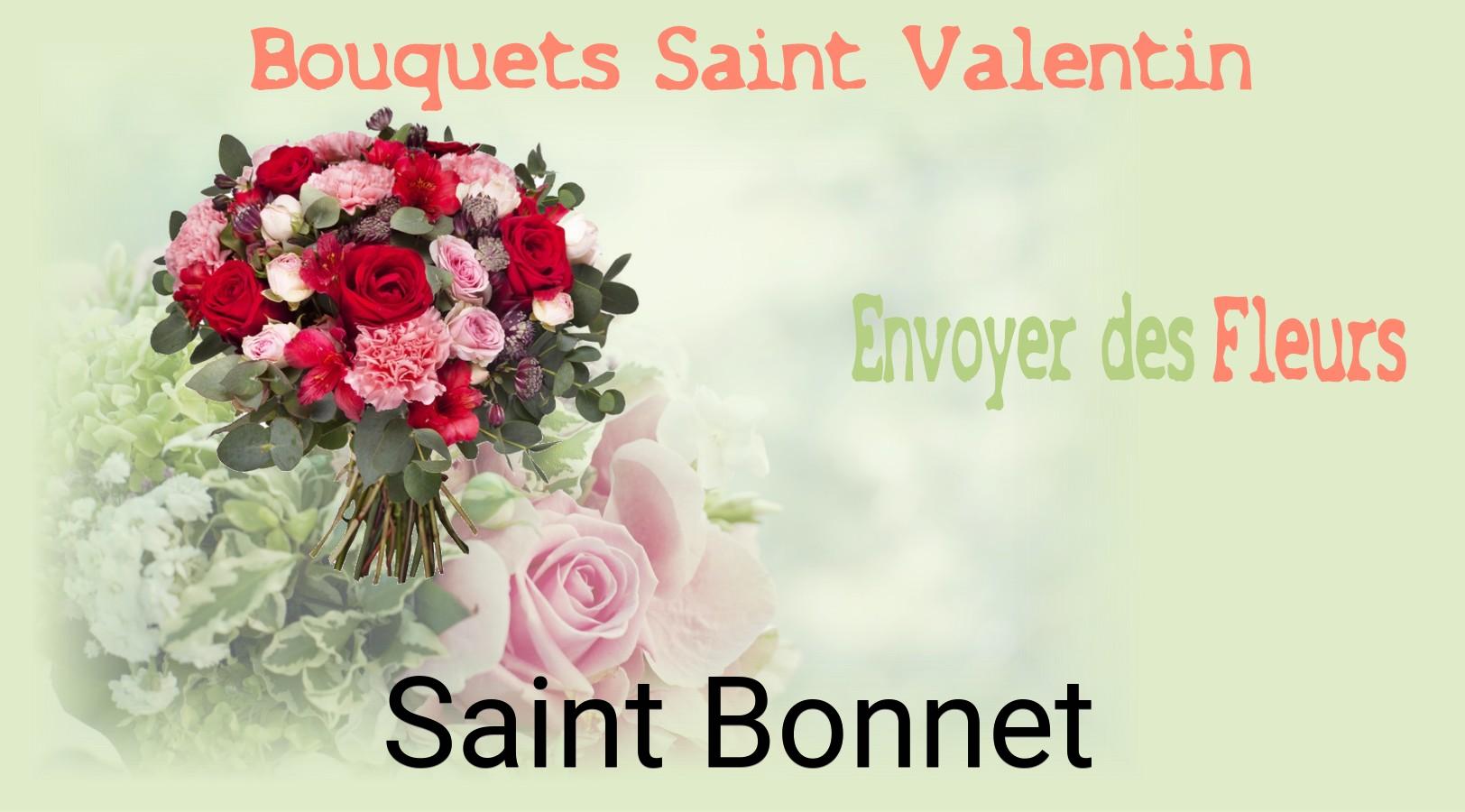 Roses de Saint-Valentin livrées à Saint-Bonnet